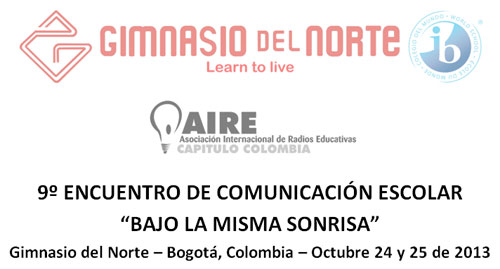 El colegio Gimnasio del Norte organiza por novena ocasi&oacute;n el Encuentro de Comunicaci&oacute;n Escolar, un evento anual que re&uacute;ne a estudiantes y docentes de colegios de Colombia y el mundo en torno a actividades de producci&oacute;n con sus medios de comunicaci&oacute;n escolar.