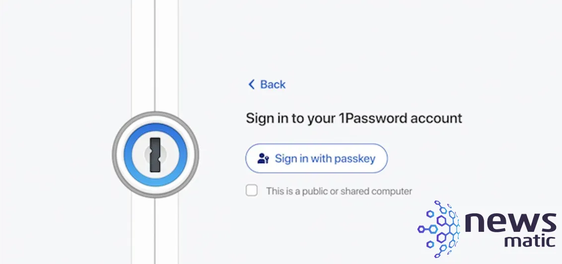1Password revoluciona la forma de iniciar sesión en línea con passkeys - Seguridad | Imagen 2 Newsmatic