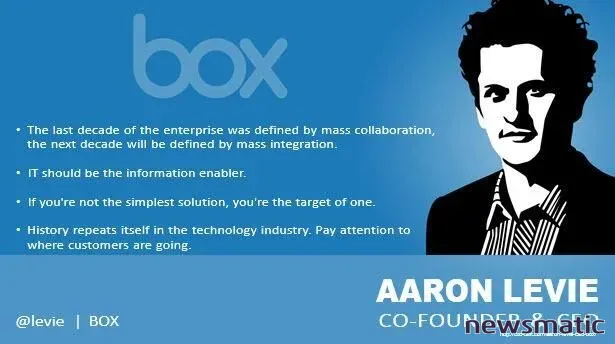 Aaron Levie: La voz más refrescante en el mundo empresarial - CXO | Imagen 1 Newsmatic