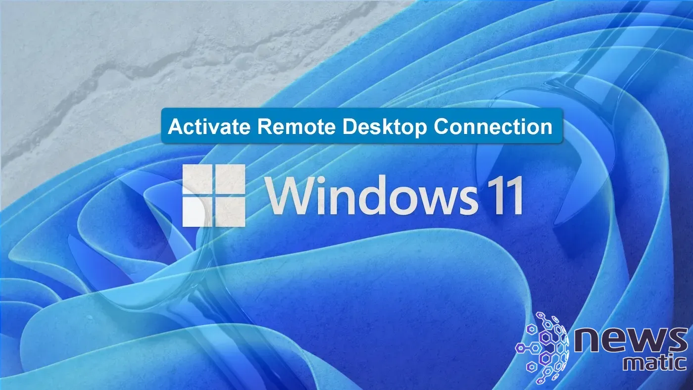 Cómo activar la conexión remota en Windows 11 Pro - Software | Imagen 1 Newsmatic