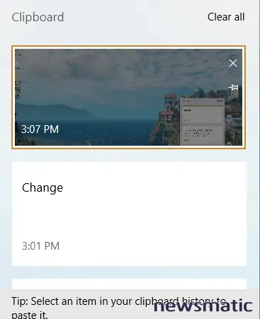 Cómo activar y usar las nuevas funciones en la nube del portapapeles de Windows 10 - Software | Imagen 2 Newsmatic