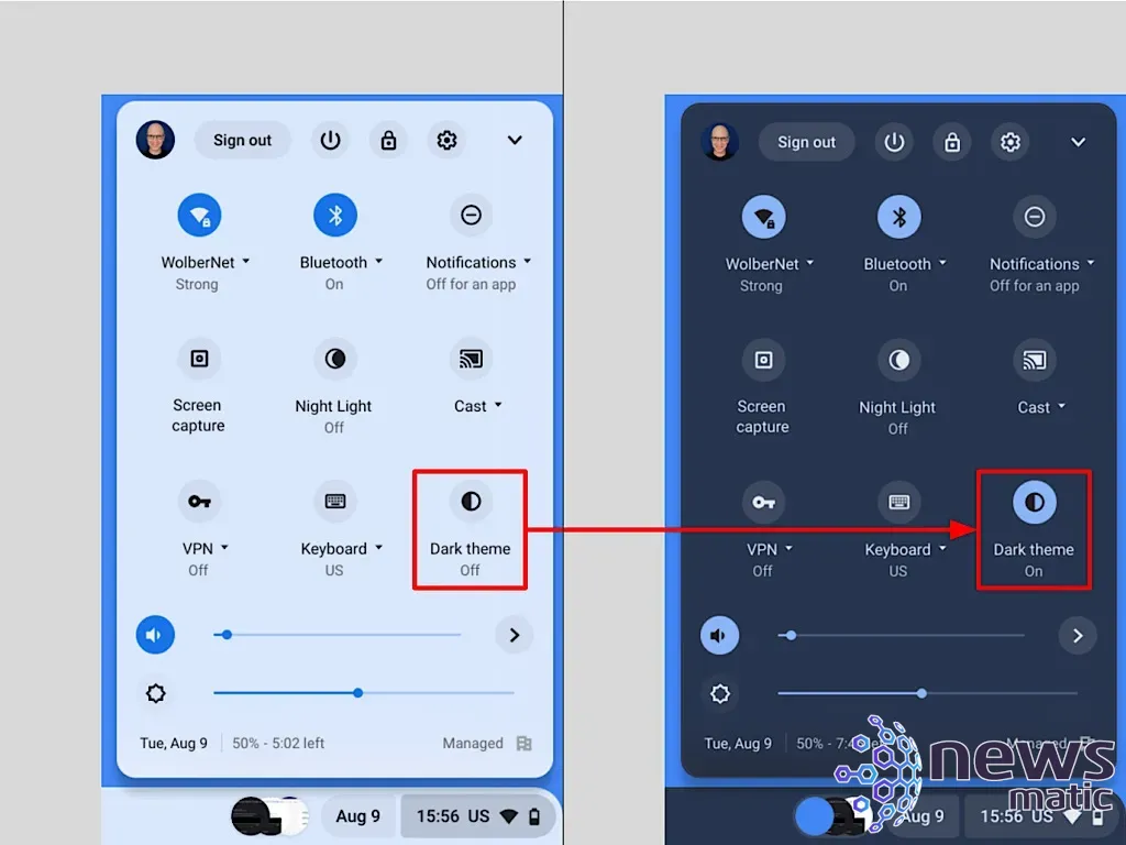 Cómo activar el modo oscuro en ChromeOS y personalizar la apariencia - Software | Imagen 1 Newsmatic