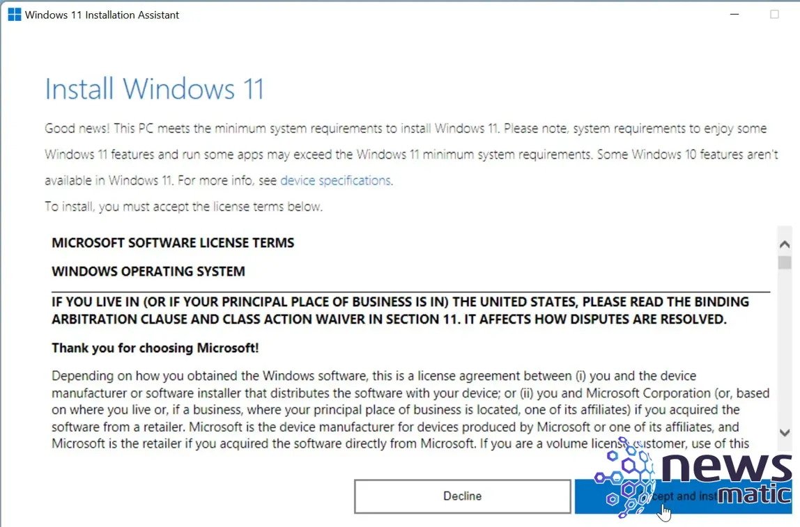 Cómo descargar e instalar la actualización de Windows 11 22H2 en tu PC - Software | Imagen 3 Newsmatic