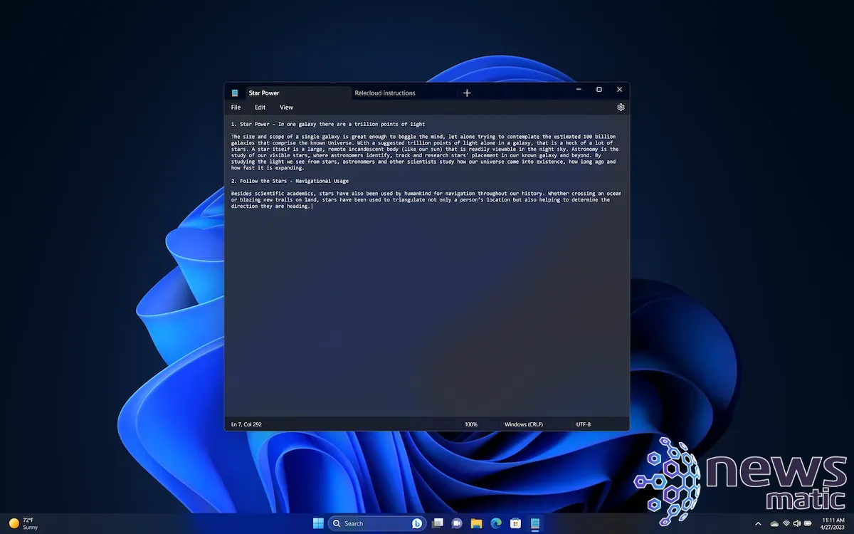 Windows 11: Nuevas características y mejoras en la actualización de marzo 2023 - Software | Imagen 8 Newsmatic