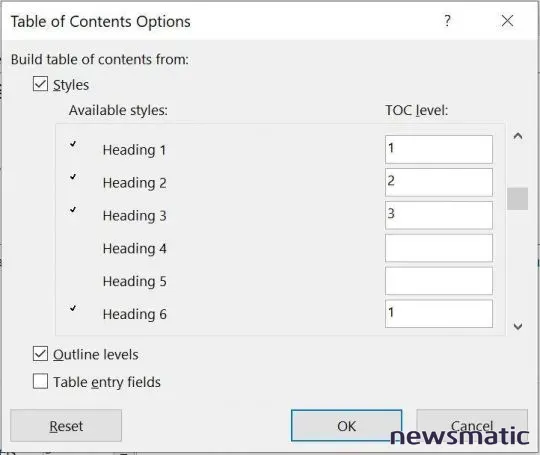 Cómo incluir un apéndice en la tabla de contenido de Word cuando no se puede usar el mismo formato - Software | Imagen 7 Newsmatic