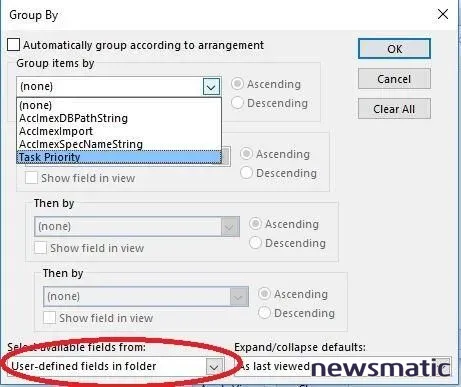 Cómo agregar un campo de prioridad personalizado en Outlook - Software | Imagen 6 Newsmatic