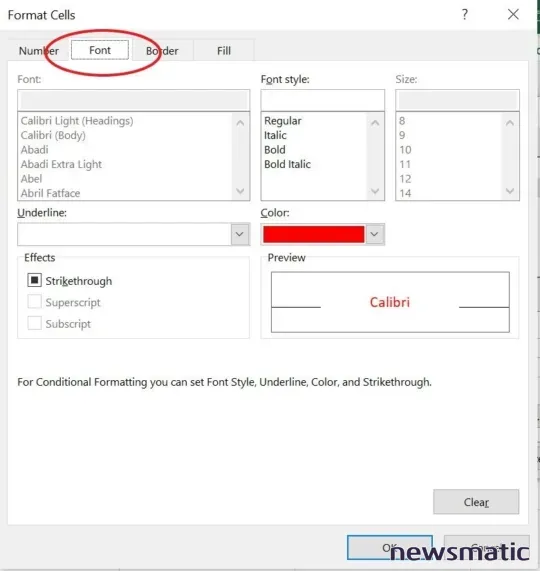 Cómo agregar color a una lista desplegable de Excel - Software | Imagen 5 Newsmatic