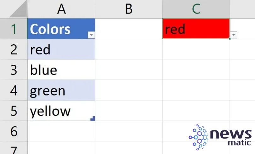 Cómo agregar color a una lista desplegable de Excel - Software | Imagen 8 Newsmatic