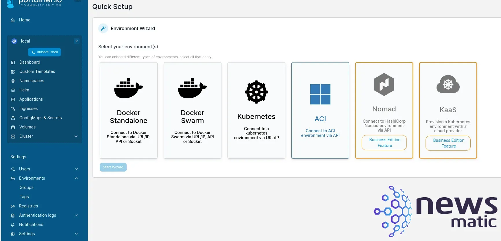 Cómo agregar un entorno Docker a Portainer en Kubernetes - Software | Imagen 3 Newsmatic