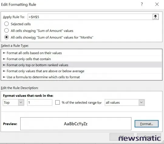 Cómo aplicar formato condicional a un PivotTable filtrado en Excel - Software | Imagen 7 Newsmatic
