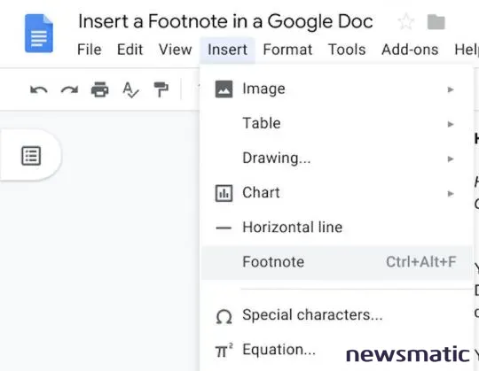 Cómo agregar una nota al pie en Google Docs: guía completa y opciones de gestión - Software | Imagen 2 Newsmatic