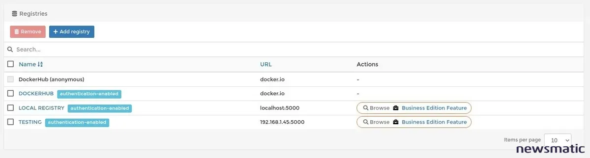 Cómo agregar un registro autenticado de DockerHub en Portainer y gestionar el acceso de usuarios - Nube | Imagen 2 Newsmatic