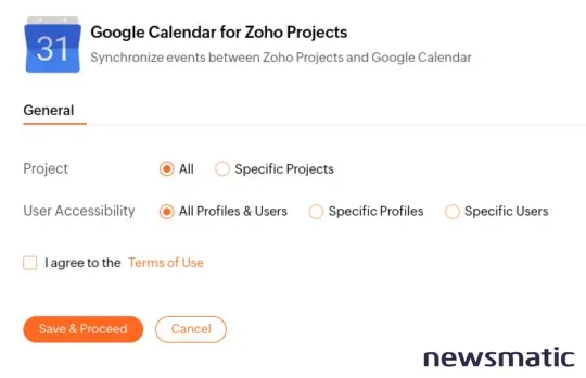 Cómo integrar Google Calendar con Zoho Projects: Guía paso a paso - Software | Imagen 5 Newsmatic