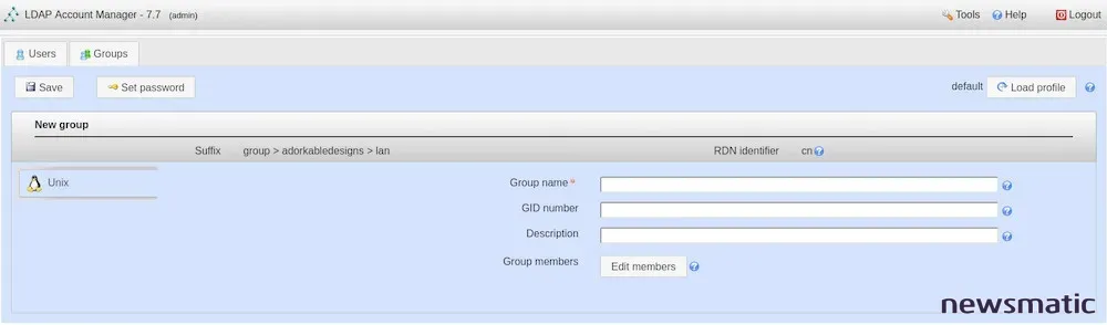 Cómo agregar usuarios al servidor OpenLDAP con LDAP Account Manager (LAM) - Desarrollo | Imagen 3 Newsmatic