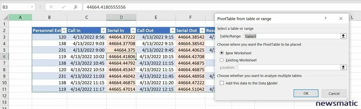 Cómo agrupar registros por hora en Microsoft Excel usando una tabla dinámica - Software | Imagen 4 Newsmatic