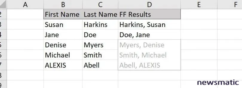 6 formas en que Flash Fill de Excel puede facilitar tu trabajo - Software | Imagen 1 Newsmatic