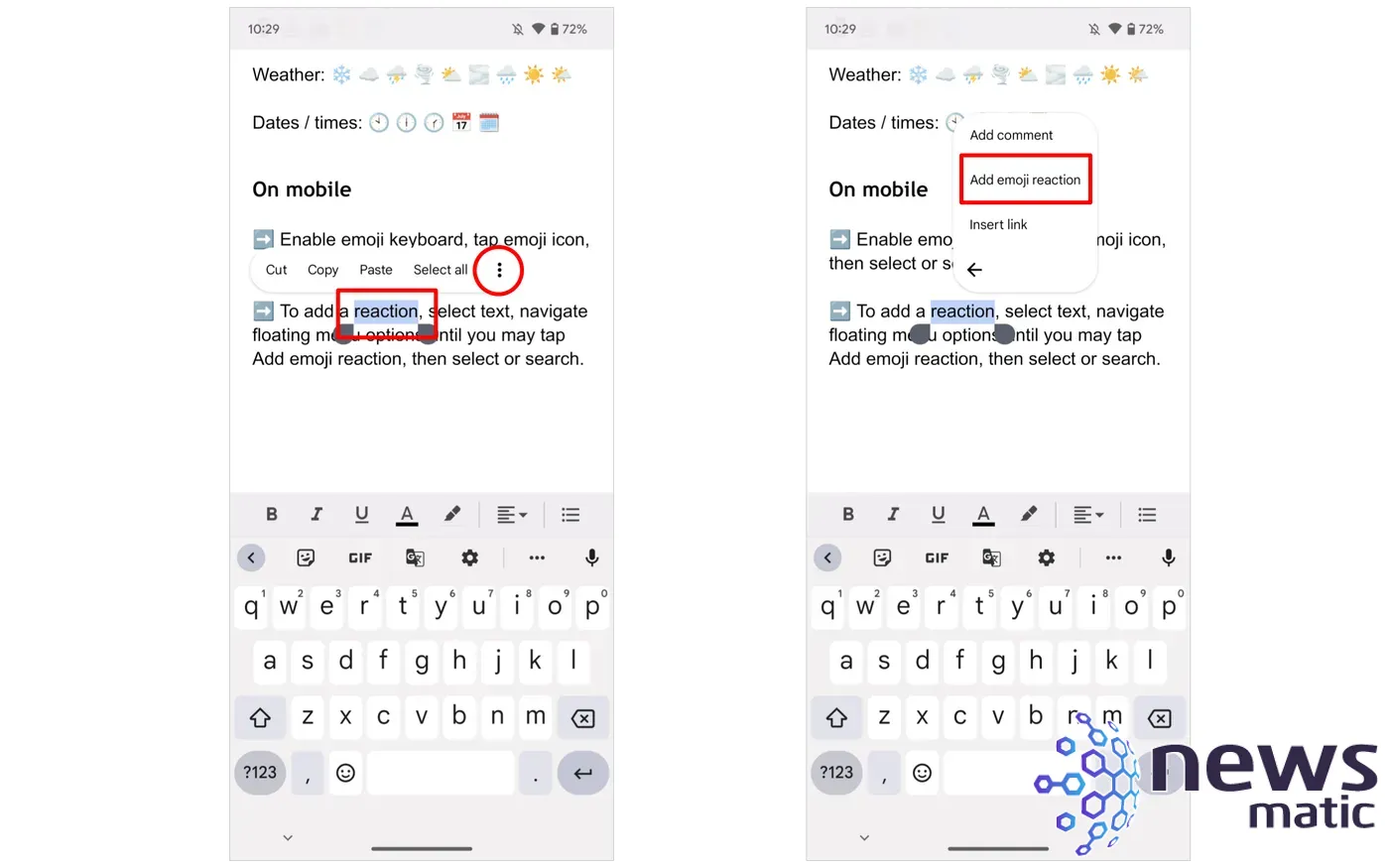 Cómo insertar emojis en Google Docs: guía paso a paso para web y dispositivos móviles - Software | Imagen 7 Newsmatic