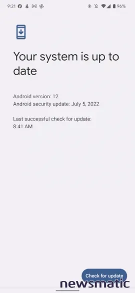 Android 13: Fecha de lanzamiento - Móvil | Imagen 5 Newsmatic