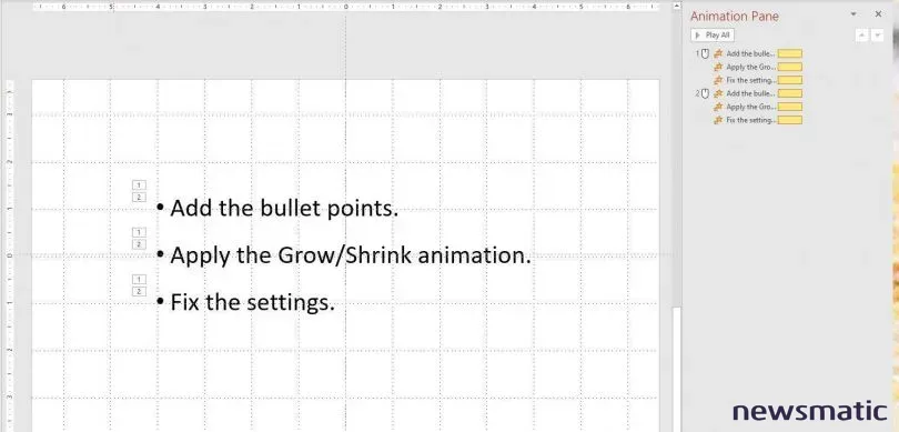 Cómo aplicar la animación de crecimiento y reducción en PowerPoint - Software | Imagen 1 Newsmatic