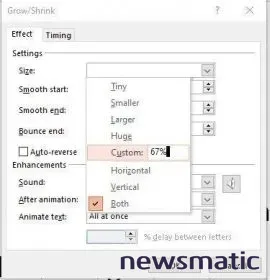 Cómo aplicar la animación de crecimiento y reducción en PowerPoint - Software | Imagen 2 Newsmatic