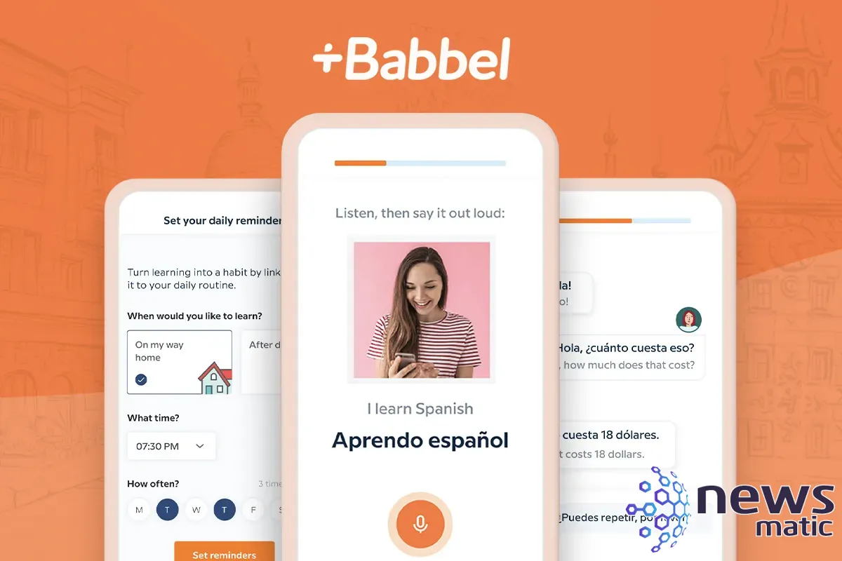 Aprende hasta 14 idiomas con Babbel: suscripción de por vida a un precio increíble - Tecnología y trabajo | Imagen 1 Newsmatic
