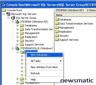 Cómo utilizar las herramientas de transformación de datos en Microsoft SQL Server 2000 - Gestión de datos | Imagen 1 Newsmatic