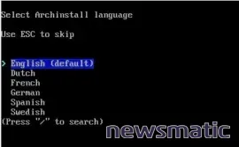Arch Linux: Cómo utilizar el nuevo instalador de Arch Linux paso a paso - Software | Imagen 2 Newsmatic