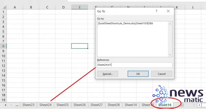 Cómo moverse rápidamente entre hojas de Excel: atajos y enlaces - Software | Imagen 4 Newsmatic