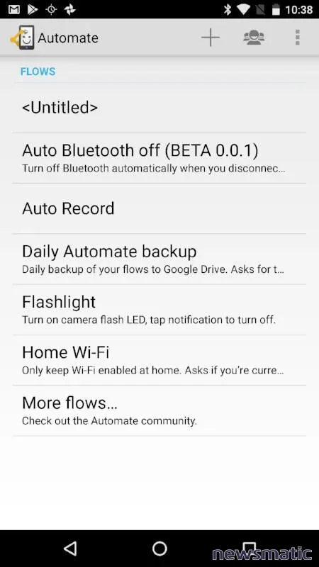 Cómo automatizar tareas en Android con Automate - Software | Imagen 1 Newsmatic