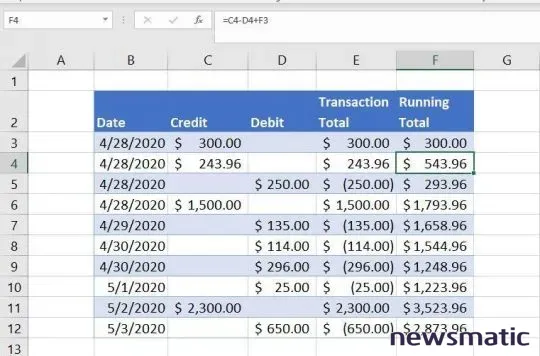 Cómo calcular subtotales condicionales en una hoja de ingresos de Excel - Software | Imagen 2 Newsmatic