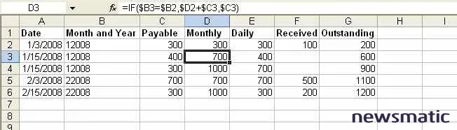 Cómo utilizar totales acumulados en Microsoft Excel - Software | Imagen 6 Newsmatic