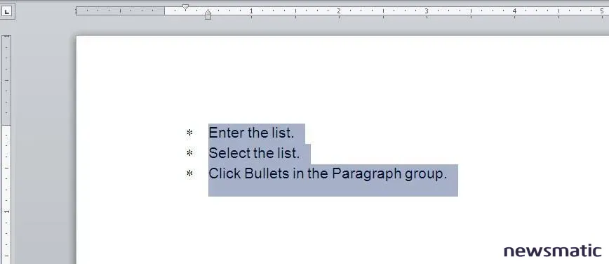 Cómo personalizar el color de los símbolos en una lista con viñetas en Word - Microsoft | Imagen 5 Newsmatic