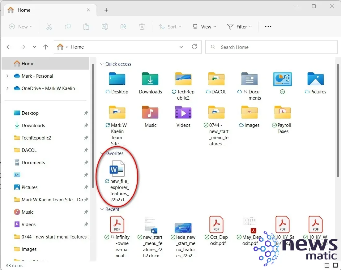 Descubre las nuevas funciones del Explorador de archivos en Windows 11 22H2 - Software | Imagen 3 Newsmatic