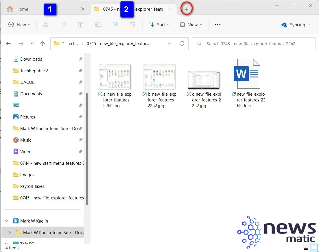 Descubre las nuevas funciones del Explorador de archivos en Windows 11 22H2 - Software | Imagen 5 Newsmatic