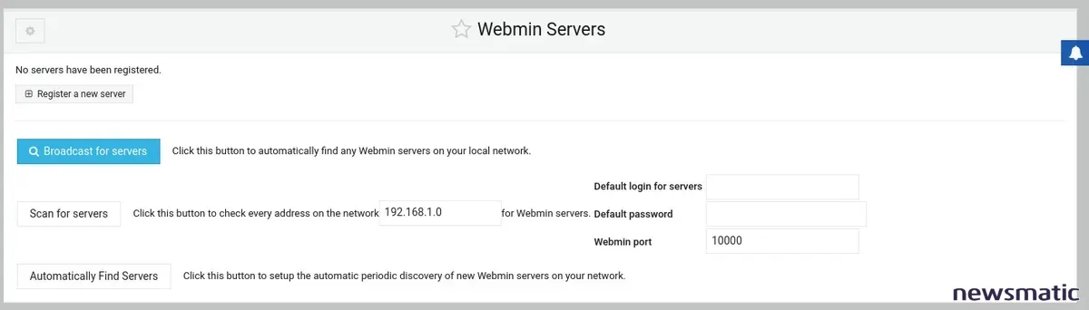 Cómo agregar servidores a una interfaz única en Webmin para administrar múltiples servidores Linux - Big Data | Imagen 3 Newsmatic