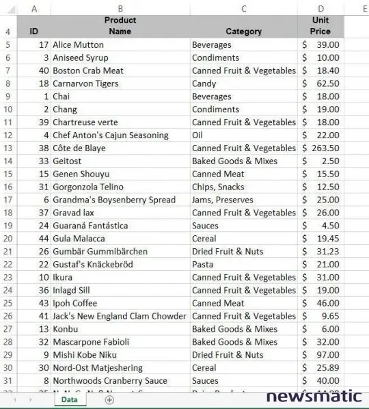 Cómo buscar y autocompletar datos en Excel usando una función VLOOKUP - Software | Imagen 1 Newsmatic