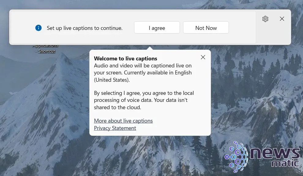 Cómo habilitar la subtitulación en vivo en Windows 11 22H2 - Software | Imagen 2 Newsmatic