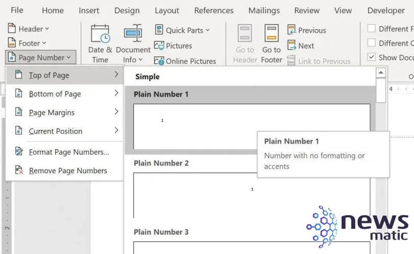 Cómo referenciar un número de página en Word - Software | Imagen 2 Newsmatic