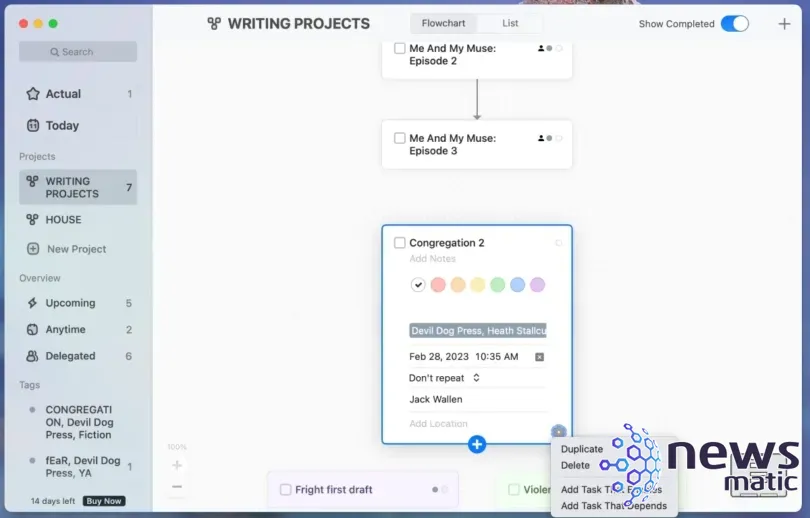 Cómo utilizar Taskheat para gestionar tus proyectos y tareas de manera eficiente - Software | Imagen 5 Newsmatic