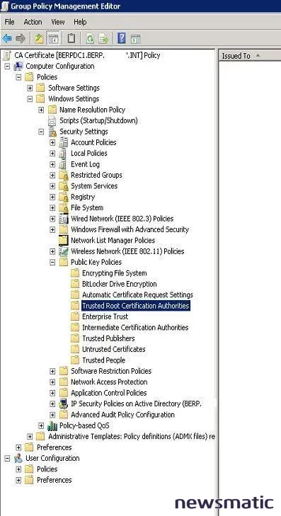 Cómo confiar en un Certificado de Autoridad (CA) interno en Internet Explorer y Microsoft Edge - Seguridad | Imagen 11 Newsmatic