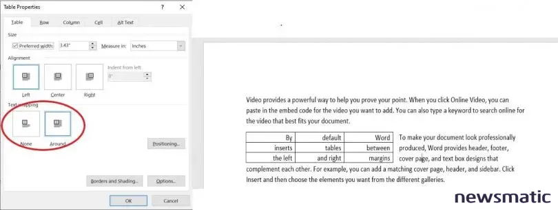 Cómo alinear una tabla en Microsoft Word: guía paso a paso. - Software | Imagen 7 Newsmatic