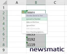 4 formas fáciles de convertir números almacenados como texto en Excel - Software | Imagen 1 Newsmatic