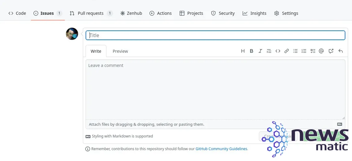 Cómo crear y gestionar tareas con GitHub Issues - Desarrollo | Imagen 5 Newsmatic
