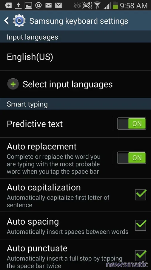 Cómo desactivar el autocorrector en tu dispositivo Android - Android | Imagen 2 Newsmatic