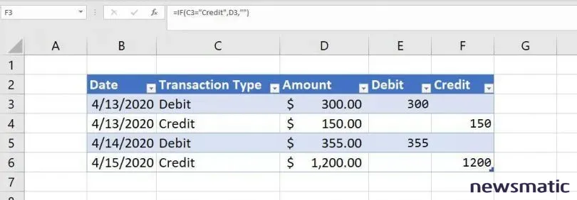 Cómo dividir una hoja de cálculo de Excel en columnas utilizando la función IF() - Software | Imagen 3 Newsmatic