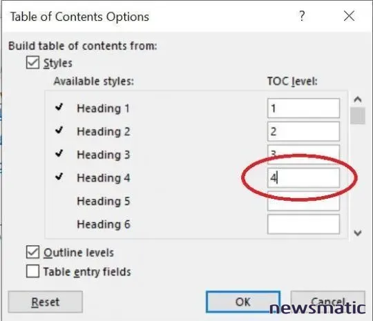 Cómo eliminar los números de página de una tabla de contenido en Word - Software | Imagen 3 Newsmatic