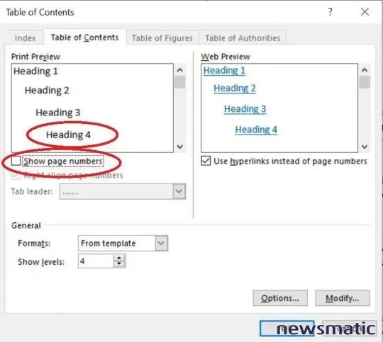 Cómo eliminar los números de página de una tabla de contenido en Word - Software | Imagen 4 Newsmatic