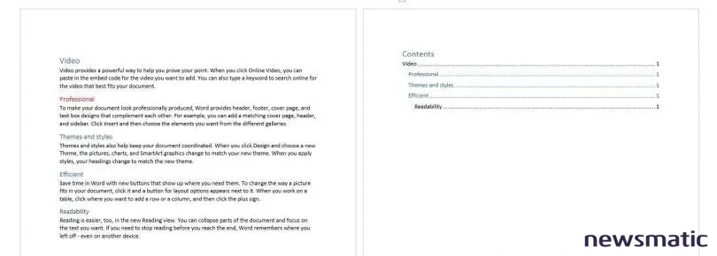 Cómo modificar el estilo de una tabla de contenido en Word - Software | Imagen 5 Newsmatic