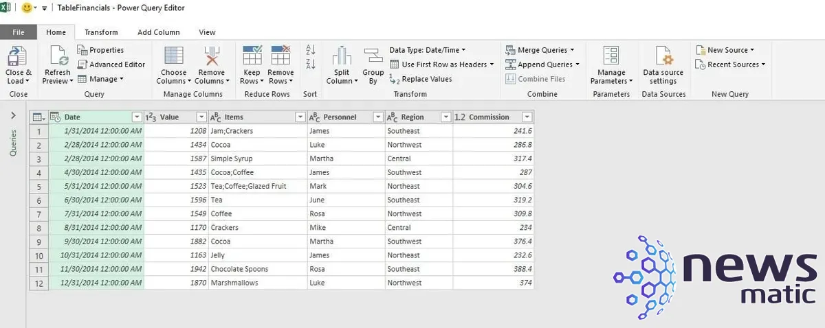 Cómo utilizar Power Query en Excel 2016 para analizar y manipular datos - Software | Imagen 4 Newsmatic