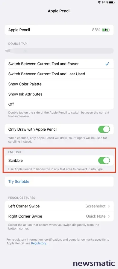 Cómo habilitar y usar la función de Scribble con el Apple Pencil en iPadOS 16 - Móvil | Imagen 2 Newsmatic